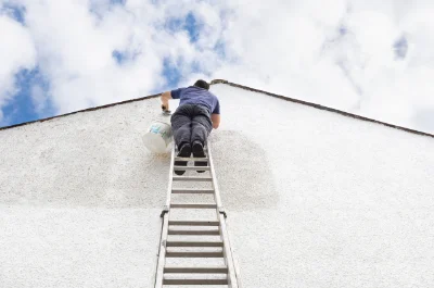 Peinture extérieure à Anzex — façades et ravalement